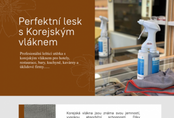 Profi leštící utěrka s Korejským vláknem do každého provozu